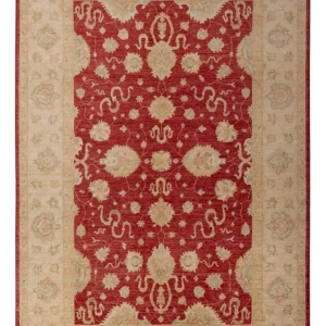 Ziegler Teppich - 297 x 203 cm - rot