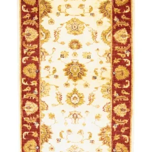 Ziegler Teppich 299 x 80 cm - hellbeige