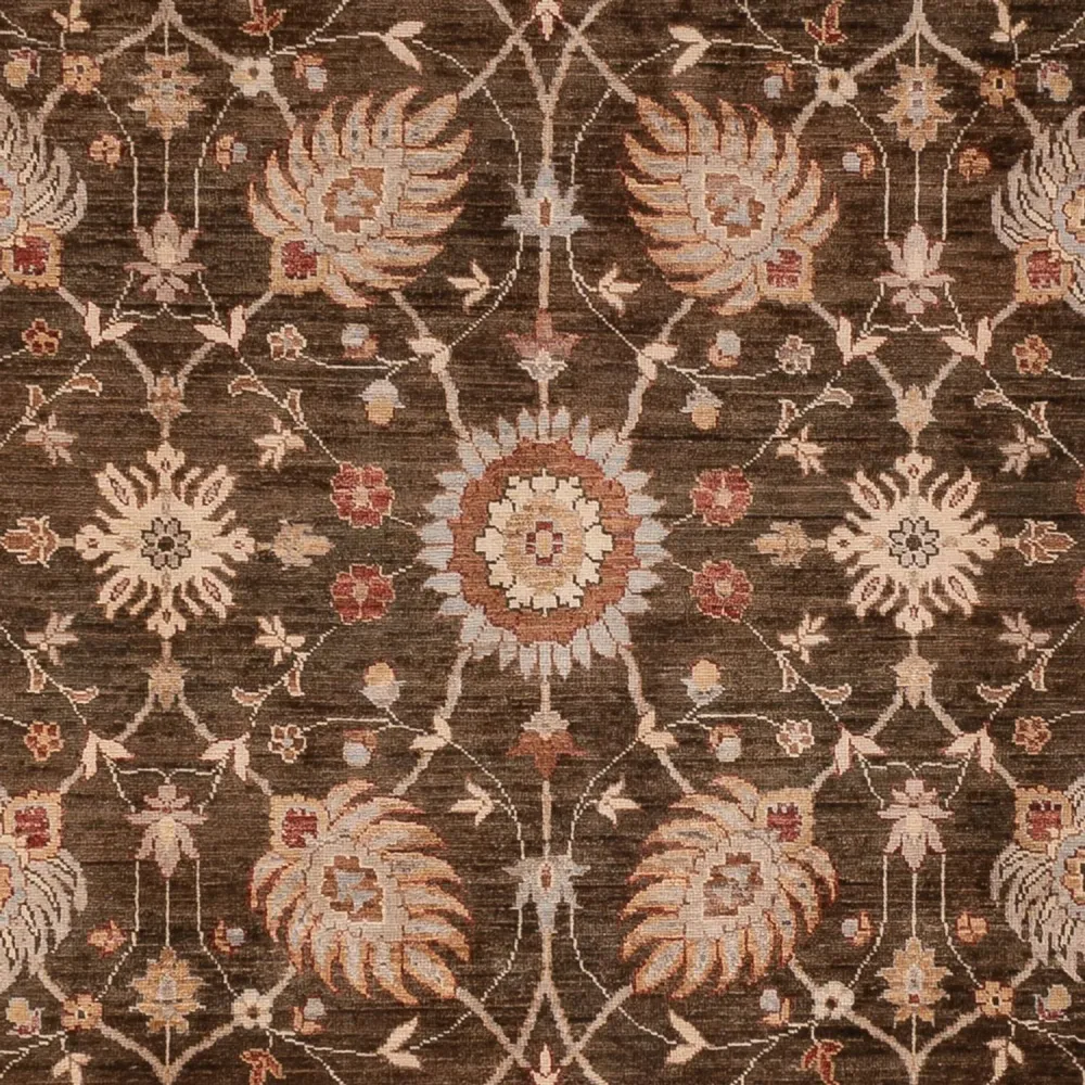 Ziegler Teppich - 325 x 220 cm - grün