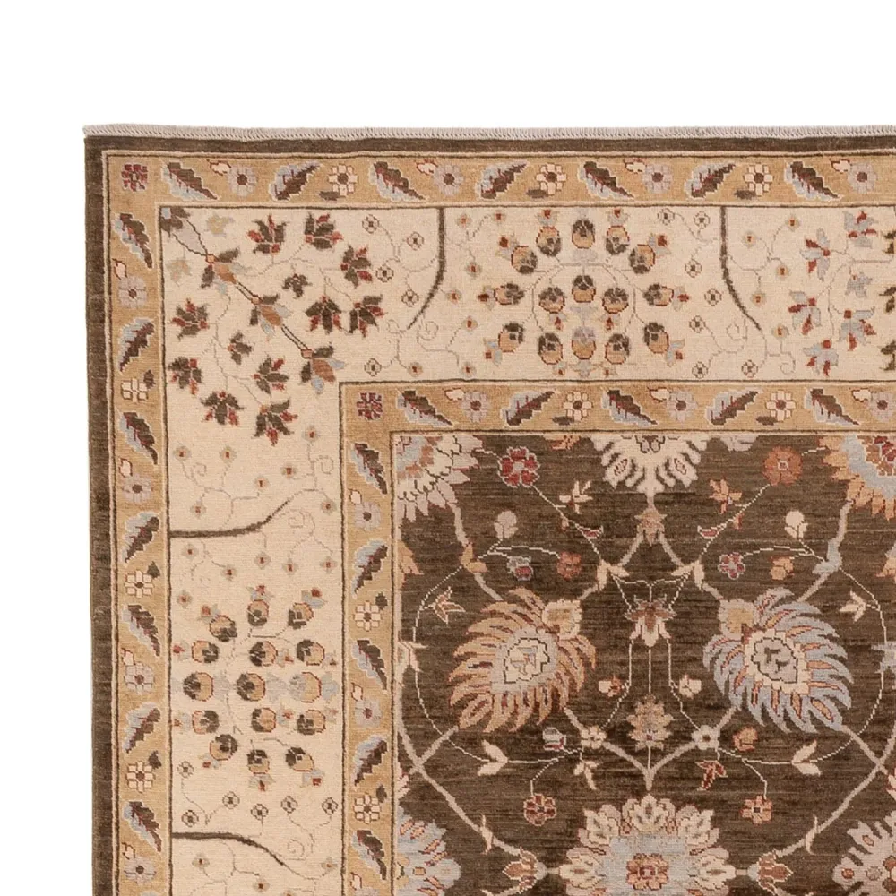 Ziegler Teppich - 325 x 220 cm - grün