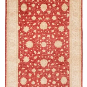 Ziegler Teppich - 413 x 198 cm - rot