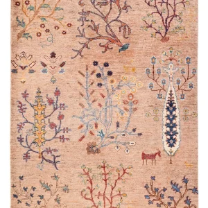 Ziegler Teppich - Ariana - 158 x 100 cm - hellbeige