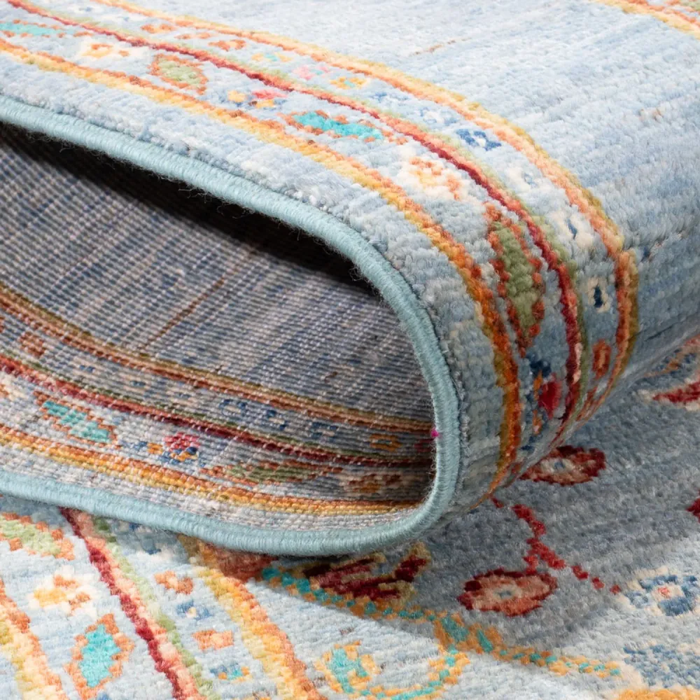 Ziegler Teppich - Ariana - 178 x 124 cm - hellblau