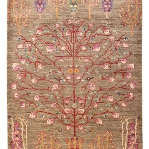 Ziegler Teppich - Ariana - 180 x 124 cm - dunkelbeige