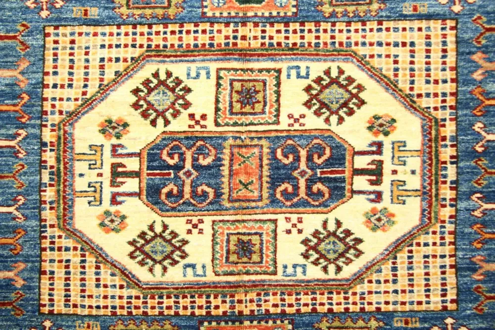 Ziegler Teppich - Ariana 200 x 153 cm - blau
