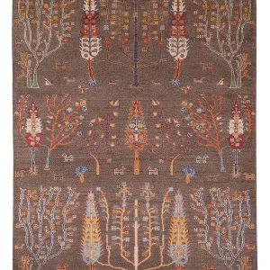Ziegler Teppich - Ariana - 230 x 167 cm - dunkelbeige