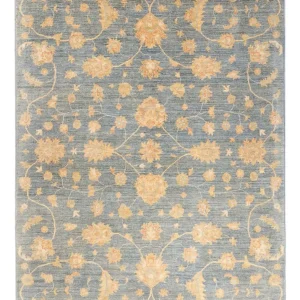 Ziegler Teppich - Ariana - 239 x 174 cm - seeblau