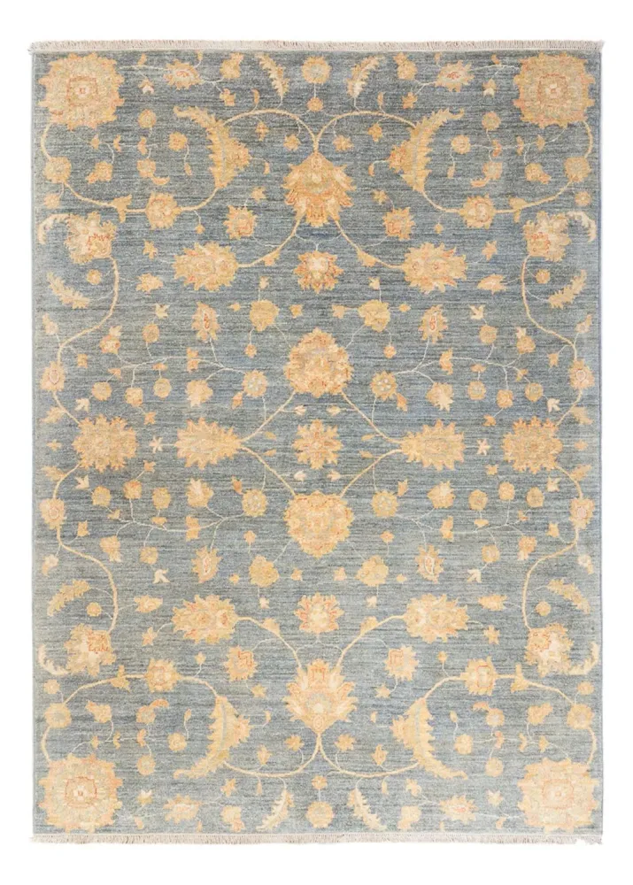 Ziegler Teppich - Ariana - 239 x 174 cm - seeblau