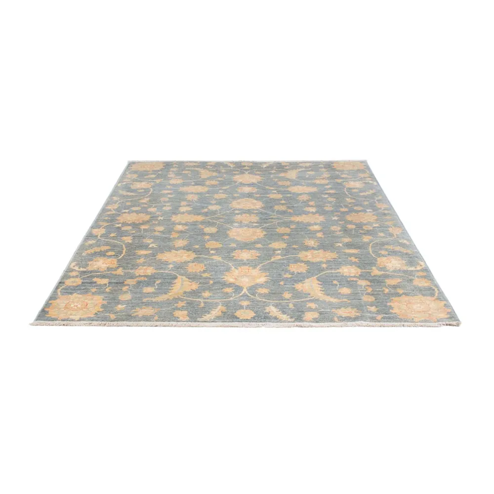 Ziegler Teppich - Ariana - 239 x 174 cm - seeblau
