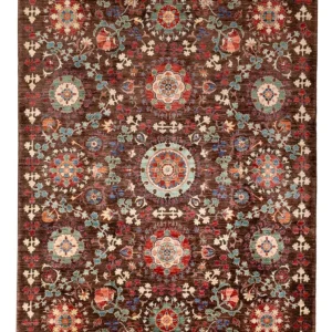 Ziegler Teppich - Ariana - 251 x 192 cm - dunkelbraun