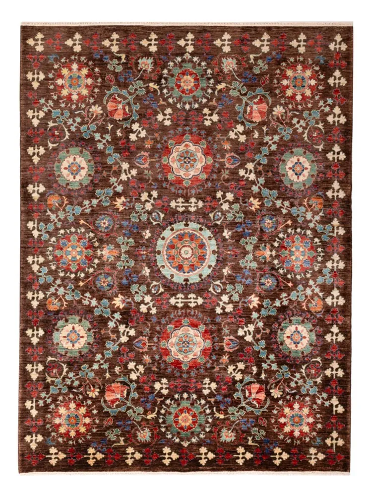 Ziegler Teppich - Ariana - 251 x 192 cm - dunkelbraun