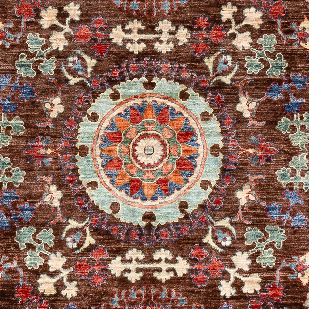 Ziegler Teppich - Ariana - 251 x 192 cm - dunkelbraun