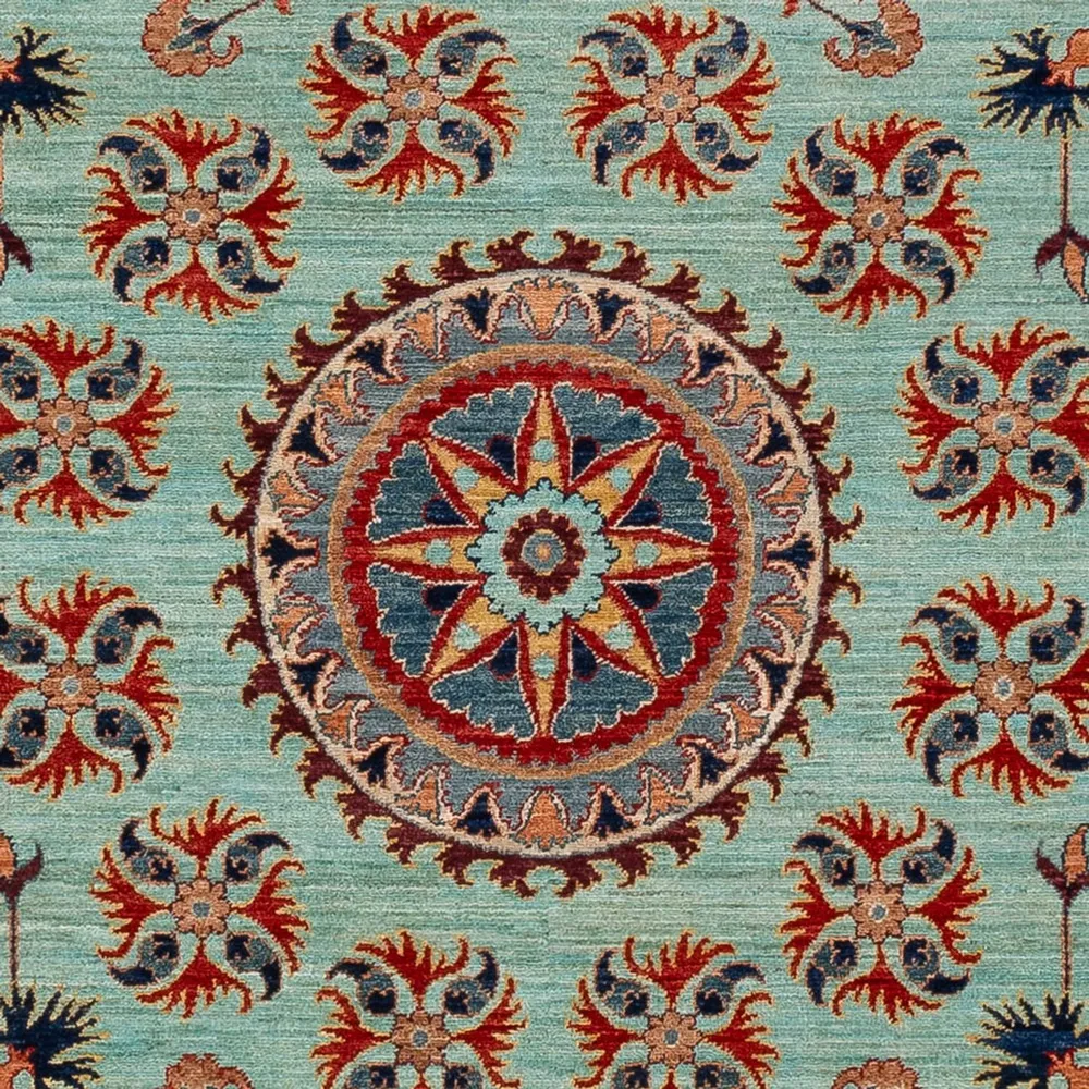 Ziegler Teppich - Ariana - 258 x 205 cm - türkis