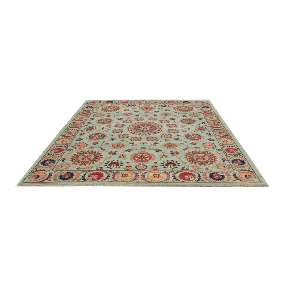 Ziegler Teppich - Ariana - 258 x 205 cm - türkis
