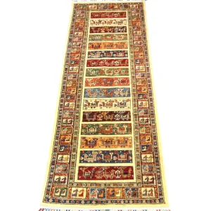 Ziegler Teppich - Ariana 258 x 82 cm - mehrfarbig