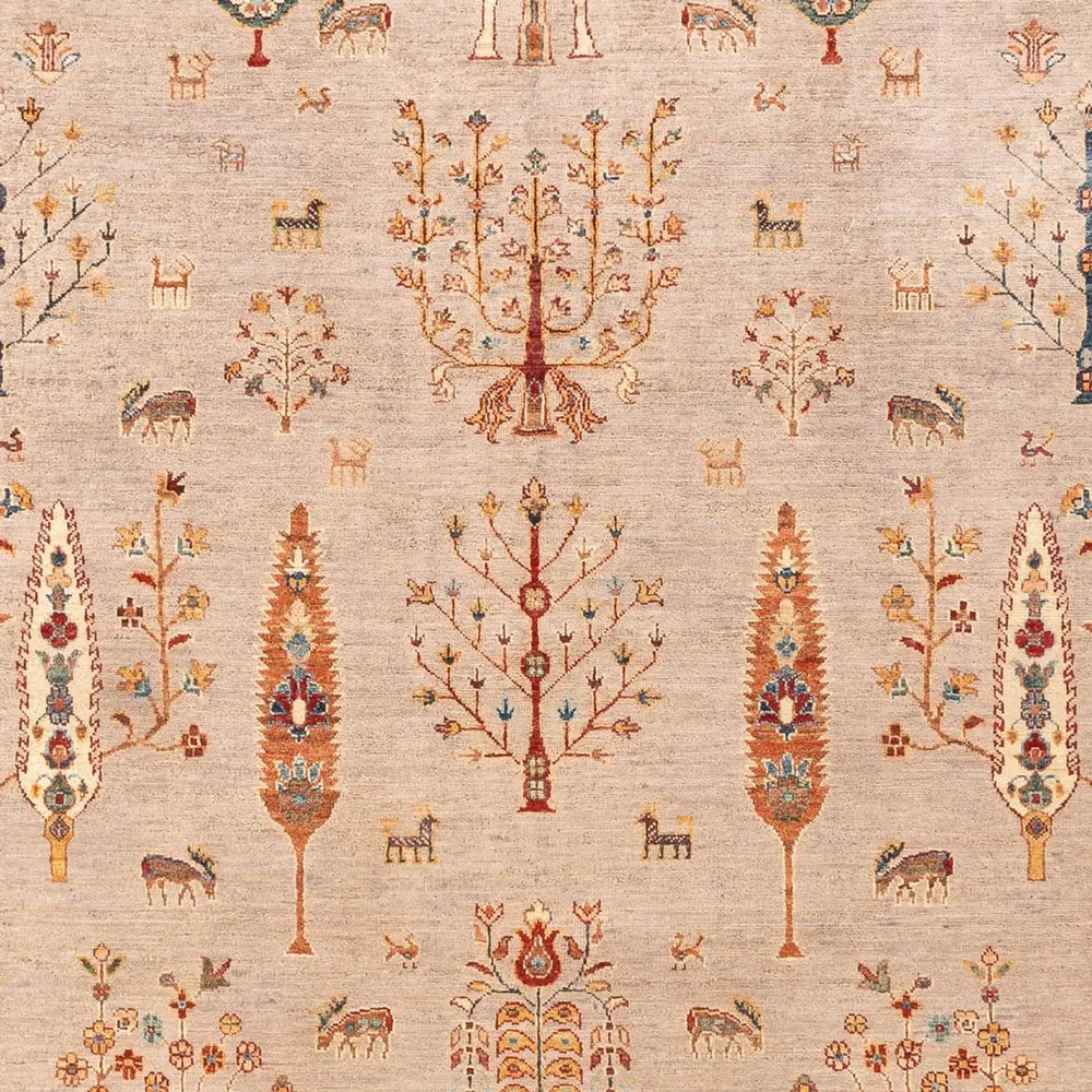 Ziegler Teppich - Ariana - 297 x 208 cm - dunkelbeige