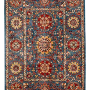 Ziegler Teppich - Ariana - 307 x 222 cm - blau