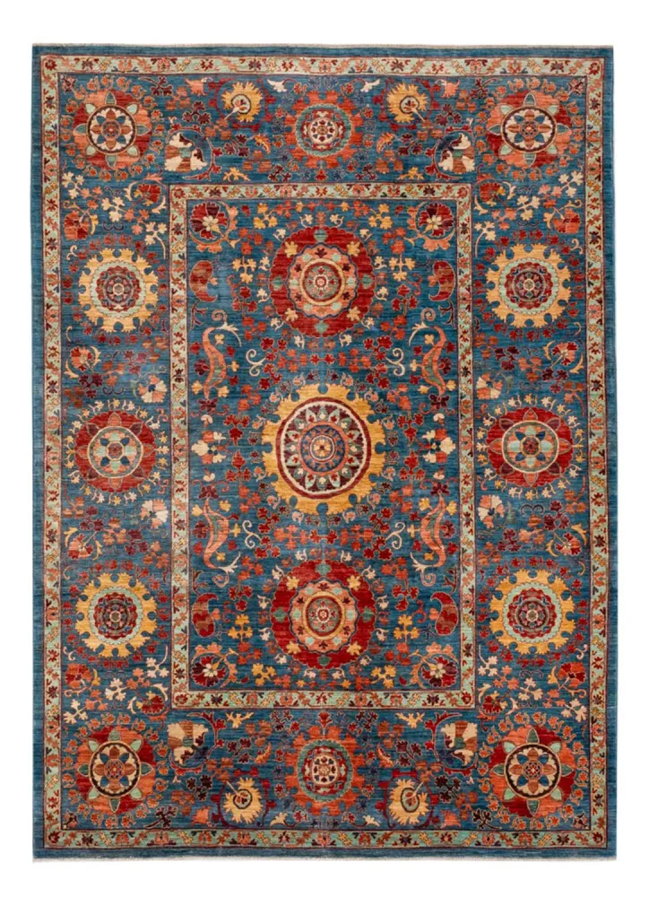 Ziegler Teppich - Ariana - 307 x 222 cm - blau