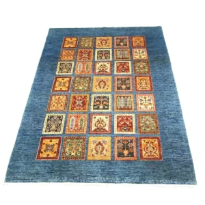 Ziegler teppich - Bachtiari 255 x 177 cm - blau