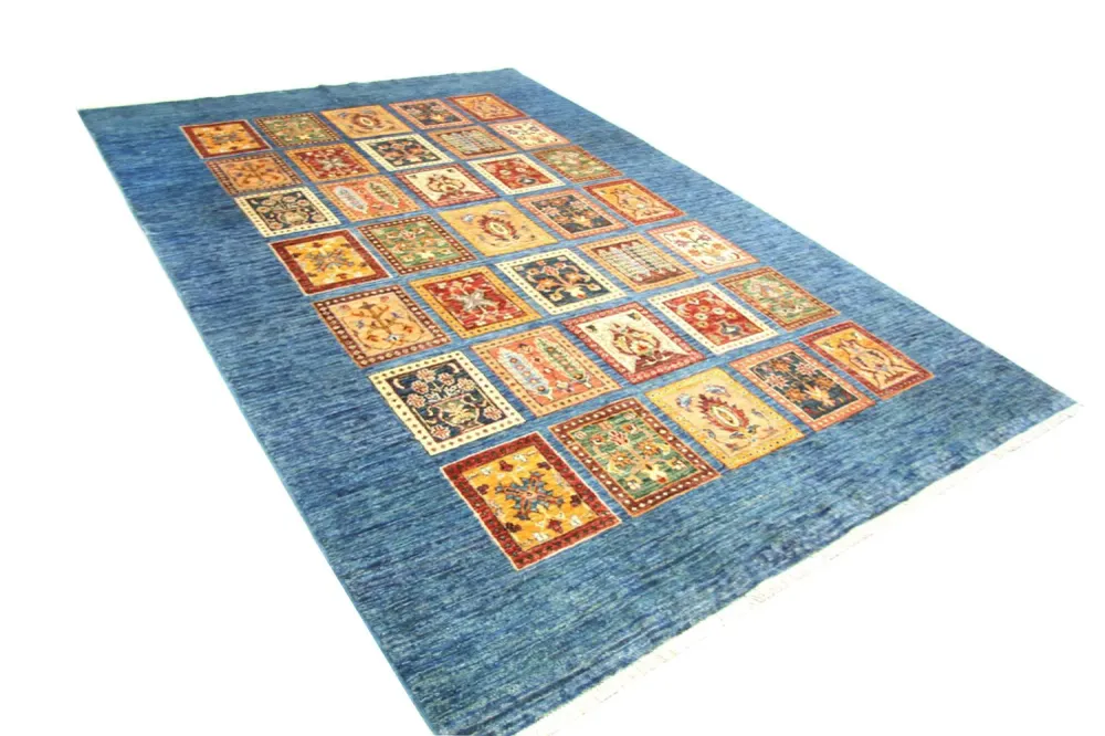 Ziegler teppich - Bachtiari 255 x 177 cm - blau