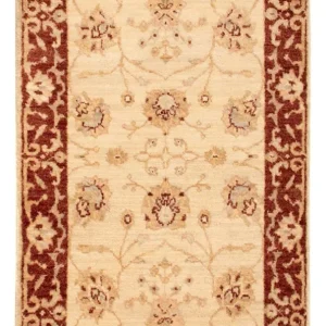 Ziegler Teppich - 90 x 60 cm - beige