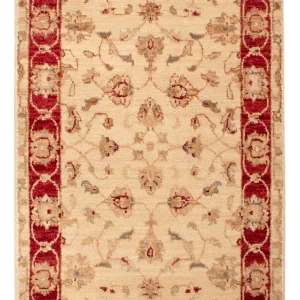Ziegler Teppich - 90 x 60 cm - beige