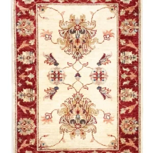 Ziegler Teppich 93 x 64 cm - beige
