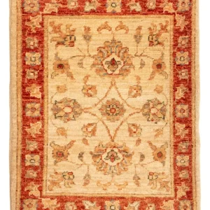 Ziegler Teppich - 69 x 56 cm - beige