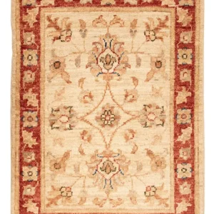 Ziegler Teppich - 70 x 51 cm - beige
