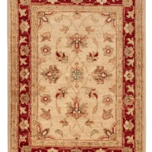 Ziegler Teppich - 70 x 51 cm - beige