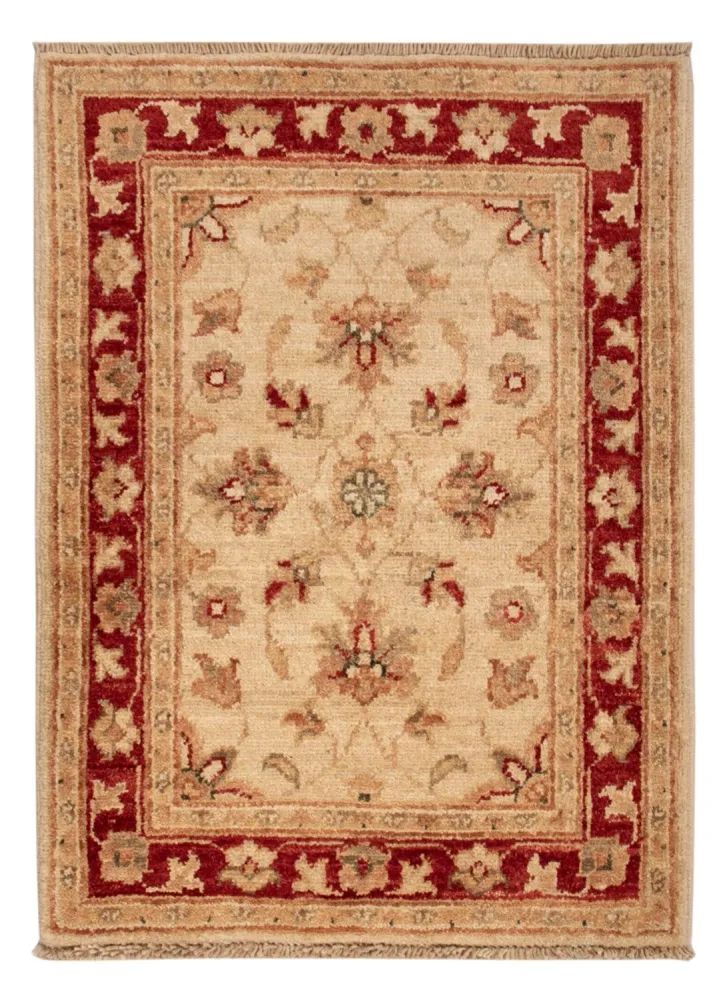 Ziegler Teppich - 70 x 51 cm - beige