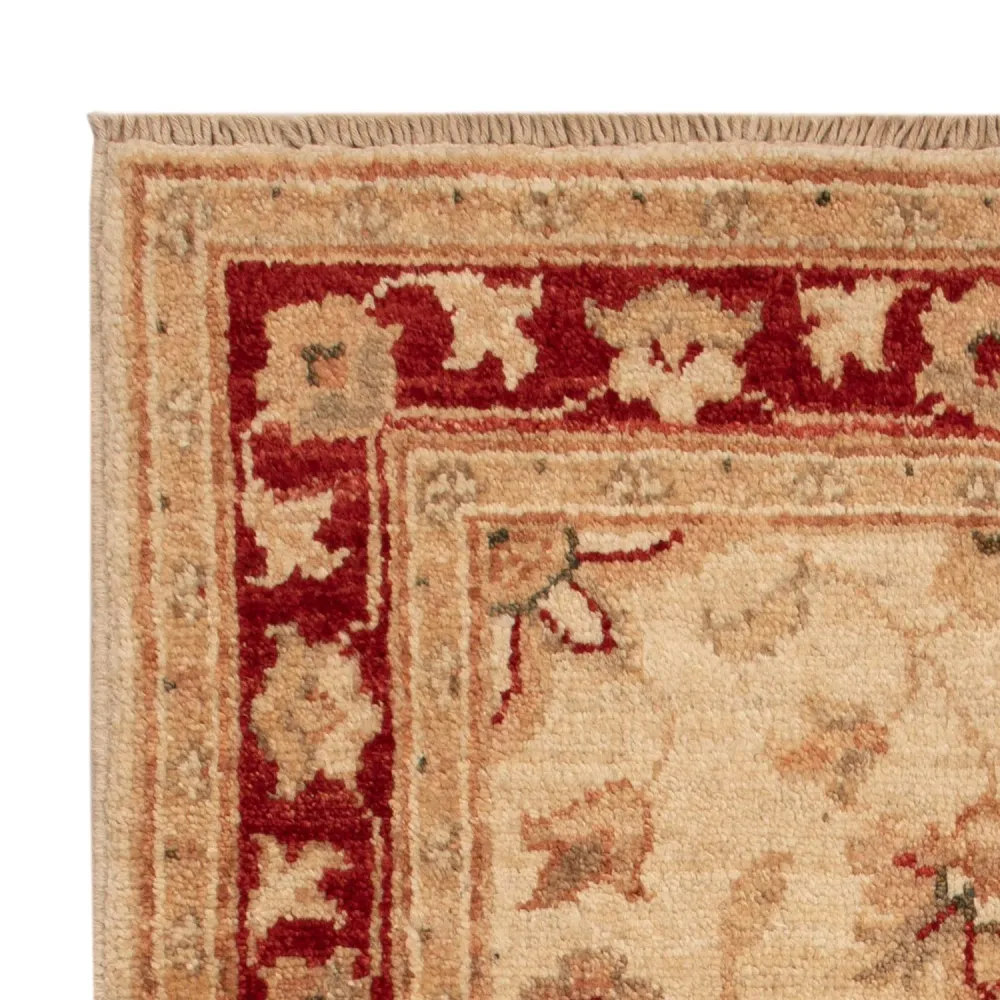 Ziegler Teppich - 70 x 51 cm - beige