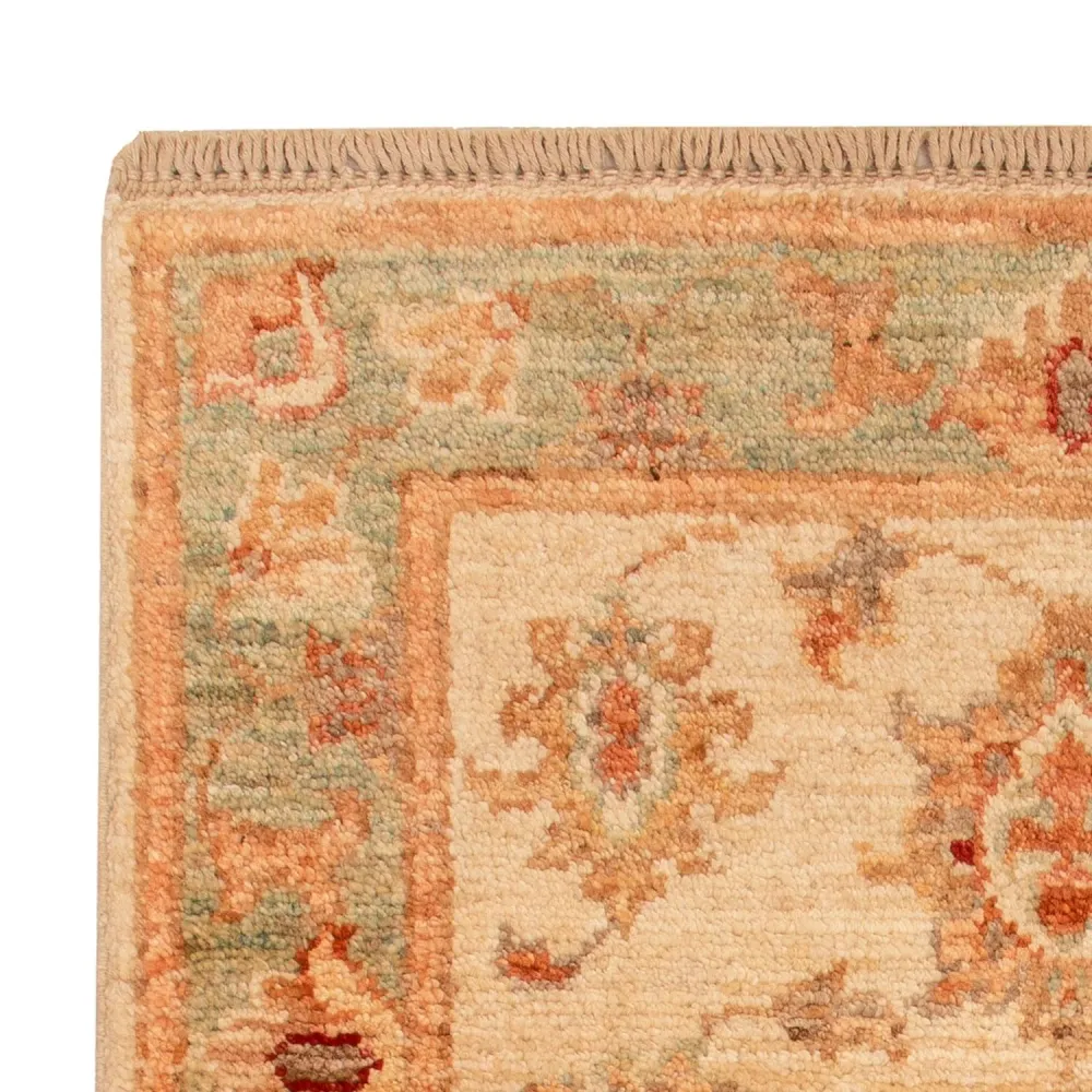 Ziegler Teppich - 70 x 52 cm - beige