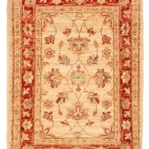Ziegler Teppich - 69 x 51 cm - beige