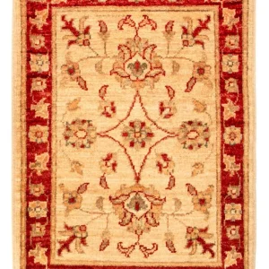 Ziegler Teppich - 70 x 52 cm - beige