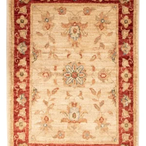 Ziegler Teppich - 72 x 51 cm - beige