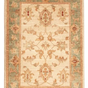 Ziegler Teppich - 74 x 52 cm - beige