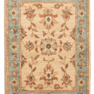 Ziegler Teppich - 70 x 51 cm - beige