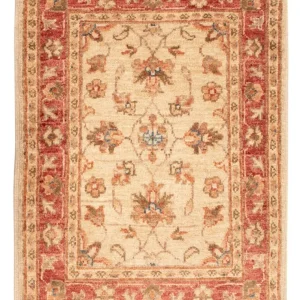 Ziegler Teppich - 69 x 52 cm - beige