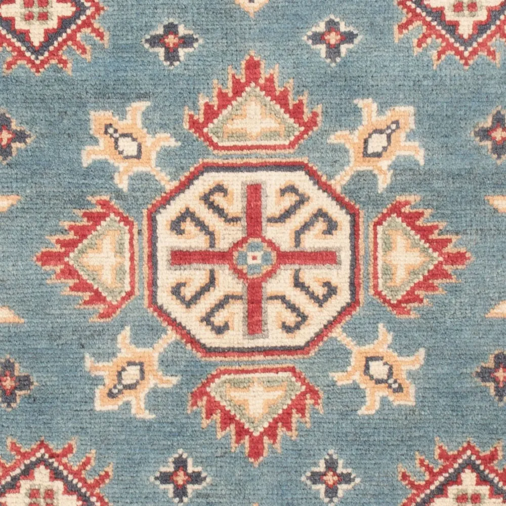 Ziegler Teppich - Kazak - 121 x 84 cm - hellblau