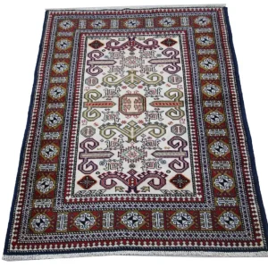 Ziegler Teppich - Kazak 127 x 85 cm - blau