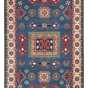 Ziegler Teppich - Kazak - 180 x 122 cm - blau