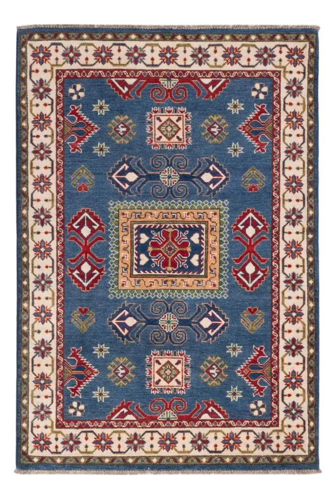 Ziegler Teppich - Kazak - 180 x 122 cm - blau