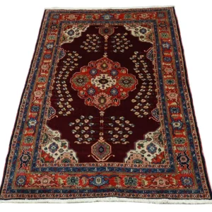 Ziegler Teppich - Kazak 188 x 122 cm - dunkelrot