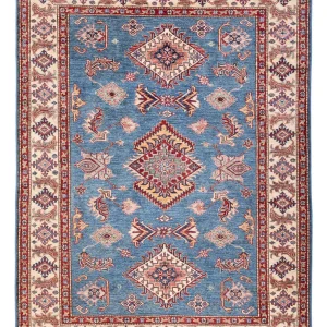 Ziegler Teppich - Kazak - 202 x 149 cm - blau