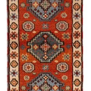 Ziegler Teppich - Kazak 202 x 64 cm - rost