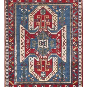 Ziegler Teppich - Kazak - 227 x 178 cm - mehrfarbig