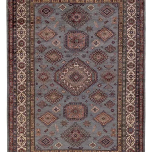 Ziegler Teppich - Kazak - 239 x 167 cm - blau