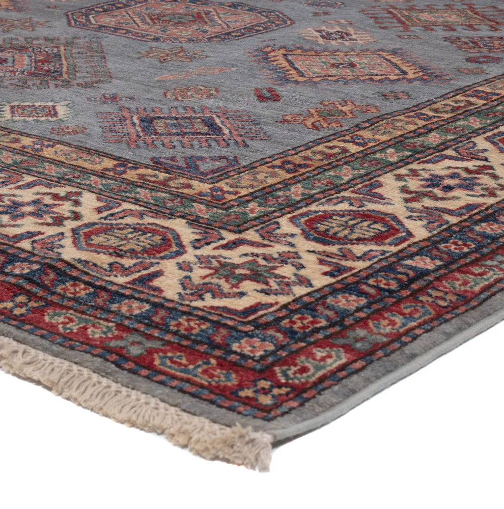 Ziegler Teppich - Kazak - 239 x 167 cm - blau