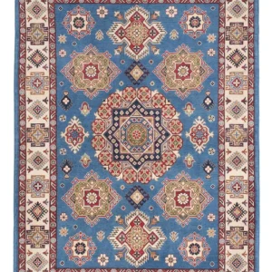 Ziegler Teppich - Kazak - 240 x 167 cm - blau